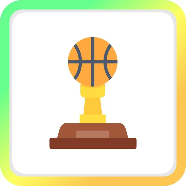 Kreative Basketball Ikonen Desig — Stockvektor