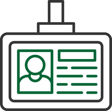 Id Card Creative Icons Desig