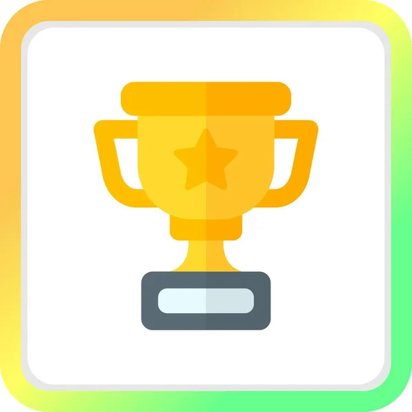 Trophy Creative Icons Desig — Stock vektor
