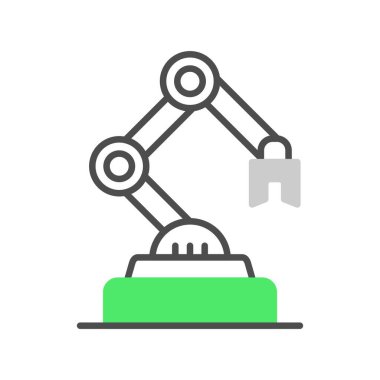  Endüstriyel Robot Yaratıcı Simgeler Tasarımı