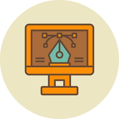 Vektör Tasarımı Yaratıcı Simgeler Tasarımı