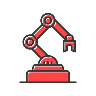  Endüstriyel Robot Yaratıcı Simgeler Tasarımı