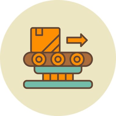  Conveyor Belt Creative Icons Desig