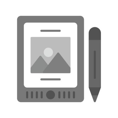 Kalem Tableti Yaratıcı Simgeler Tasarımı