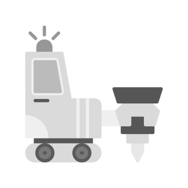 Drilling Machine Creative Icons Desig