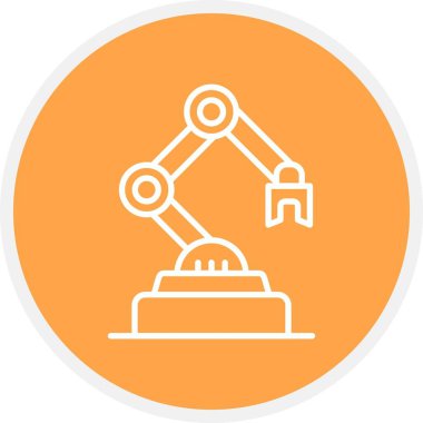  Endüstriyel Robot Yaratıcı Simgeler Tasarımı