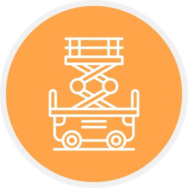 Makas Kaldırma Yaratıcı Simgeler Tasarımı