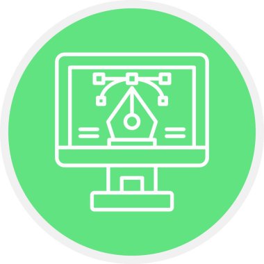 Vektör Tasarımı Yaratıcı Simgeler Tasarımı