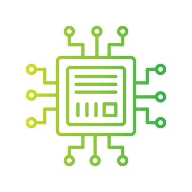  Mikroçip Yaratıcı Simgeler Tasarımı