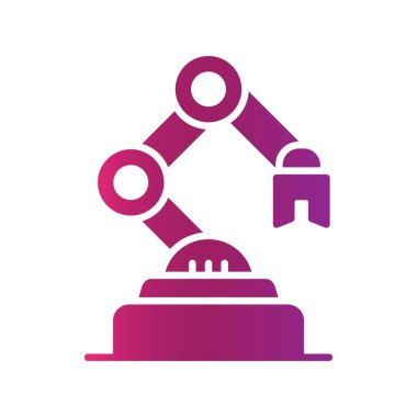  Endüstriyel Robot Yaratıcı Simgeler Tasarımı