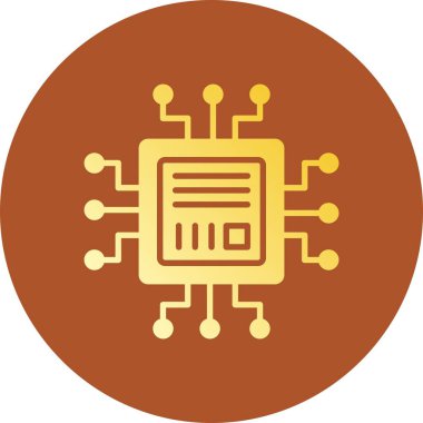  Mikroçip Yaratıcı Simgeler Tasarımı