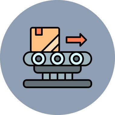  Conveyor Belt Creative Icons Desig