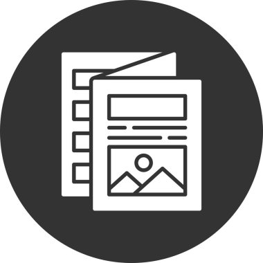  Broşür Yaratıcı Simgeler Tasarımı