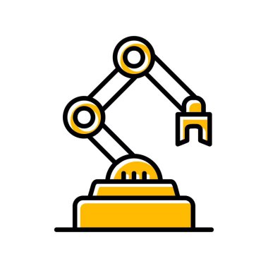  Endüstriyel Robot Yaratıcı Simgeler Tasarımı