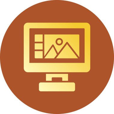 İllüstrasyon Yaratıcı Simgeler Tasarımı