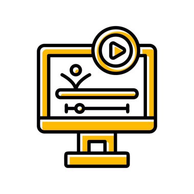  Hareket Grafiksel Yaratıcı Simgeler Tasarımı