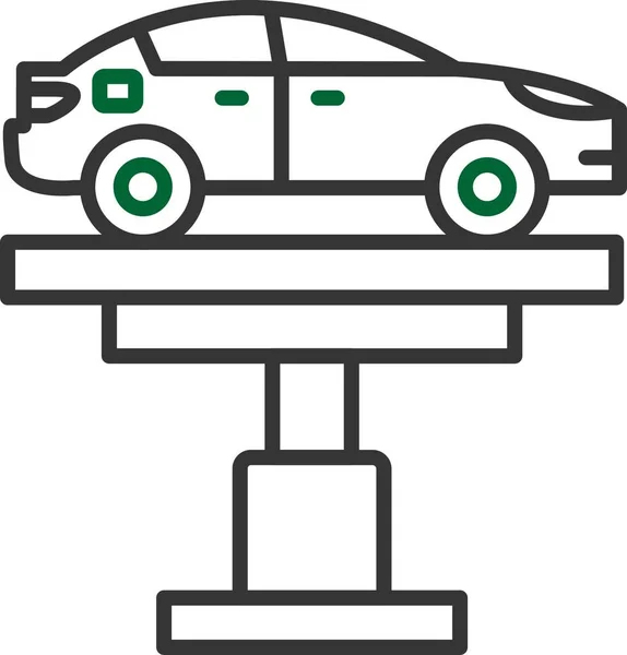汽车起重机创意图标设计 — 图库矢量图片