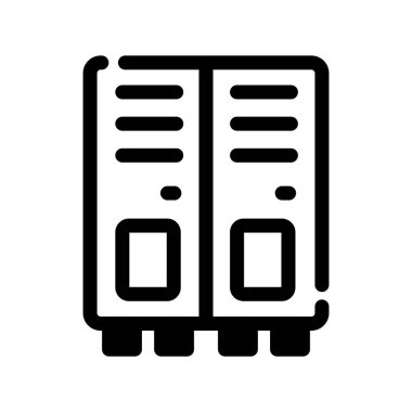 Kilit simgesi vektör illüstrasyon tasarımı