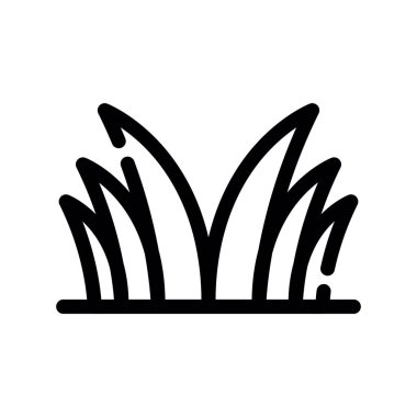 Yanan alev ikonu vektörü. İnce çizgi işareti. izole edilmiş sınır sembolü çizimi