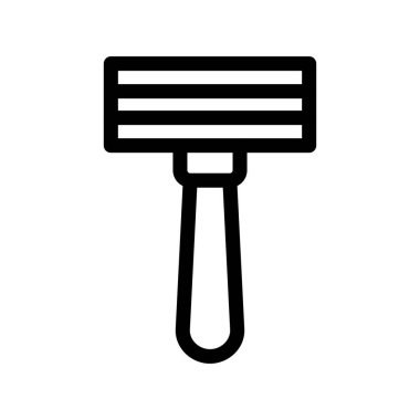 inşaat fırçası simgesi, özet biçimi