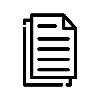 dosya simgesi vektörü. özet dosya simgesi.