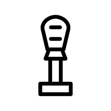 Elektrik lambası kutsal kişilerin resmi, vektör çizim