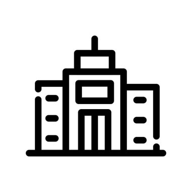 Yapı simgesinin vektör illüstrasyonu