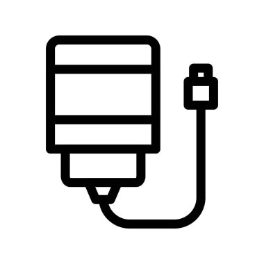 Dolgu simgesi vektörü. Taslak vektör işareti. izole edilmiş sınır sembolü çizimi