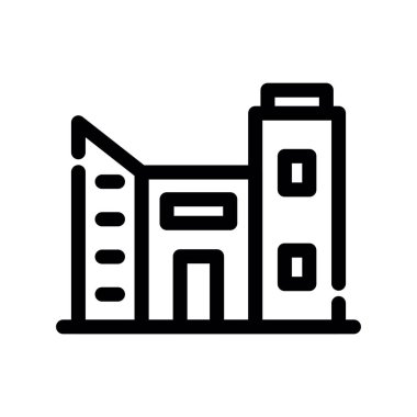 vektör ince çizgi simgesi oluşturuluyor