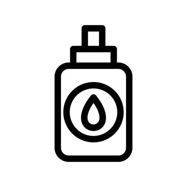 su damlası ikon vektör illüstrasyonu