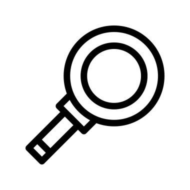 Simge vektör illüstrasyon tasarımı büyütülüyor