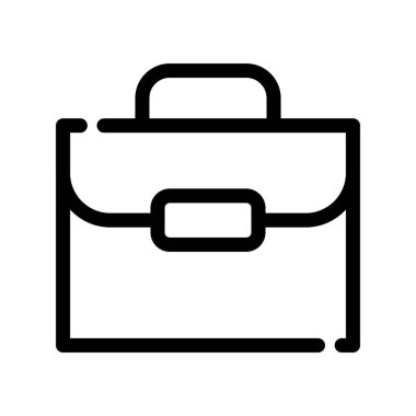 evrak çantası simgesi vektör illüstrasyon tasarımı
