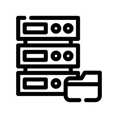 sunucu simgesi çizimi