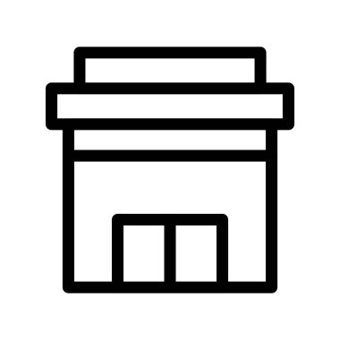 Kafe vektör illüstrasyonu,