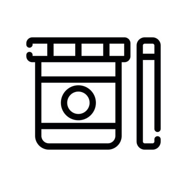 fotoğraf vektörü ince çizgi simgesi