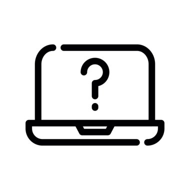 Şeffaf bir arkaplanda web vektör çizimi. Birinci kalite semboller. Konsept ve grafik tasarım için ince çizgi simgesi.