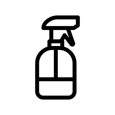 Sprey vektör ince çizgi simgesi