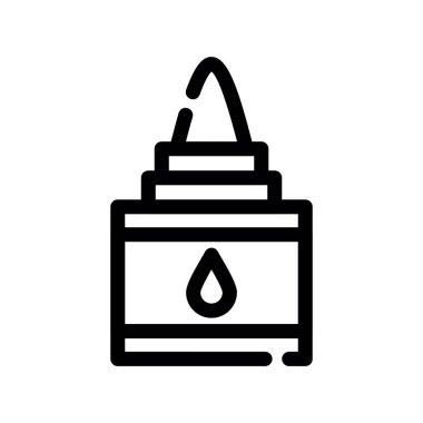 Yağ damlası ikon vektör çizimi tasarımı