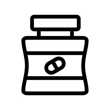 Kavanoz simgesinin vektör çizimi