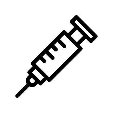 Şırınga simgesi, satır biçimi