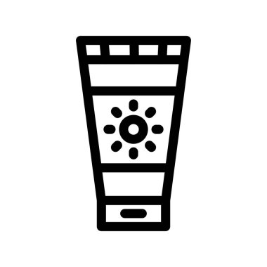 Kokteyl vektör çizgisi simgesi