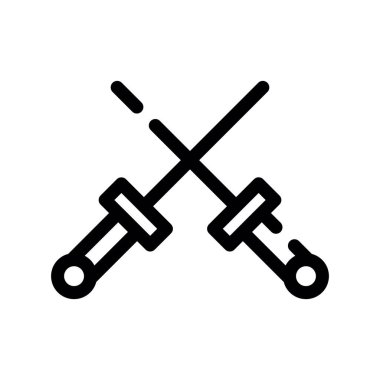 çapraz simgenin vektör illüstrasyon tasarımı