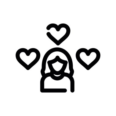 Aile simgesinin vektör illüstrasyonu