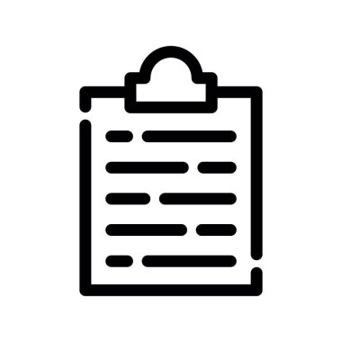 belge simgesi vektör illüstrasyonu