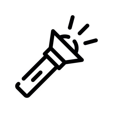 fener çizgisi simgesi, vektör illüstrasyonu, beyaz arkaplanda izole.