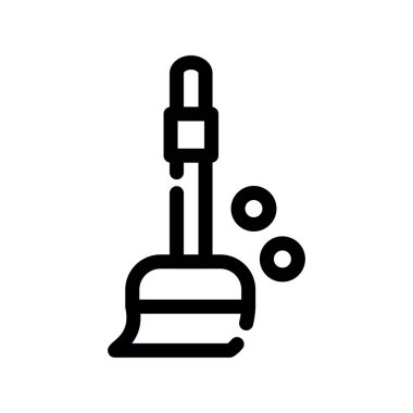 Yapı vektörü ince çizgi simgesi