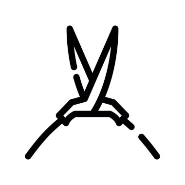 Bahçe ikonu vektörü. izole vektör işareti.