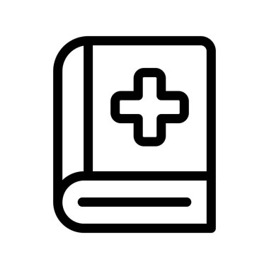 Tıbbi kitap simgesi, özet biçimi