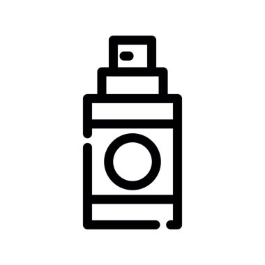 kamera vektörü ince çizgi simgesi