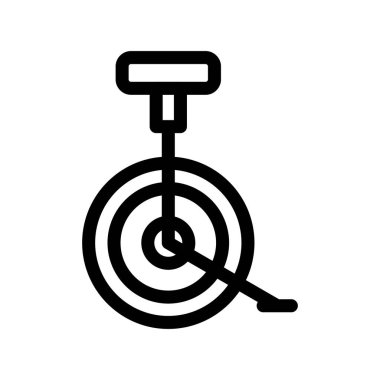 Modern bisikletin vektör çizimi